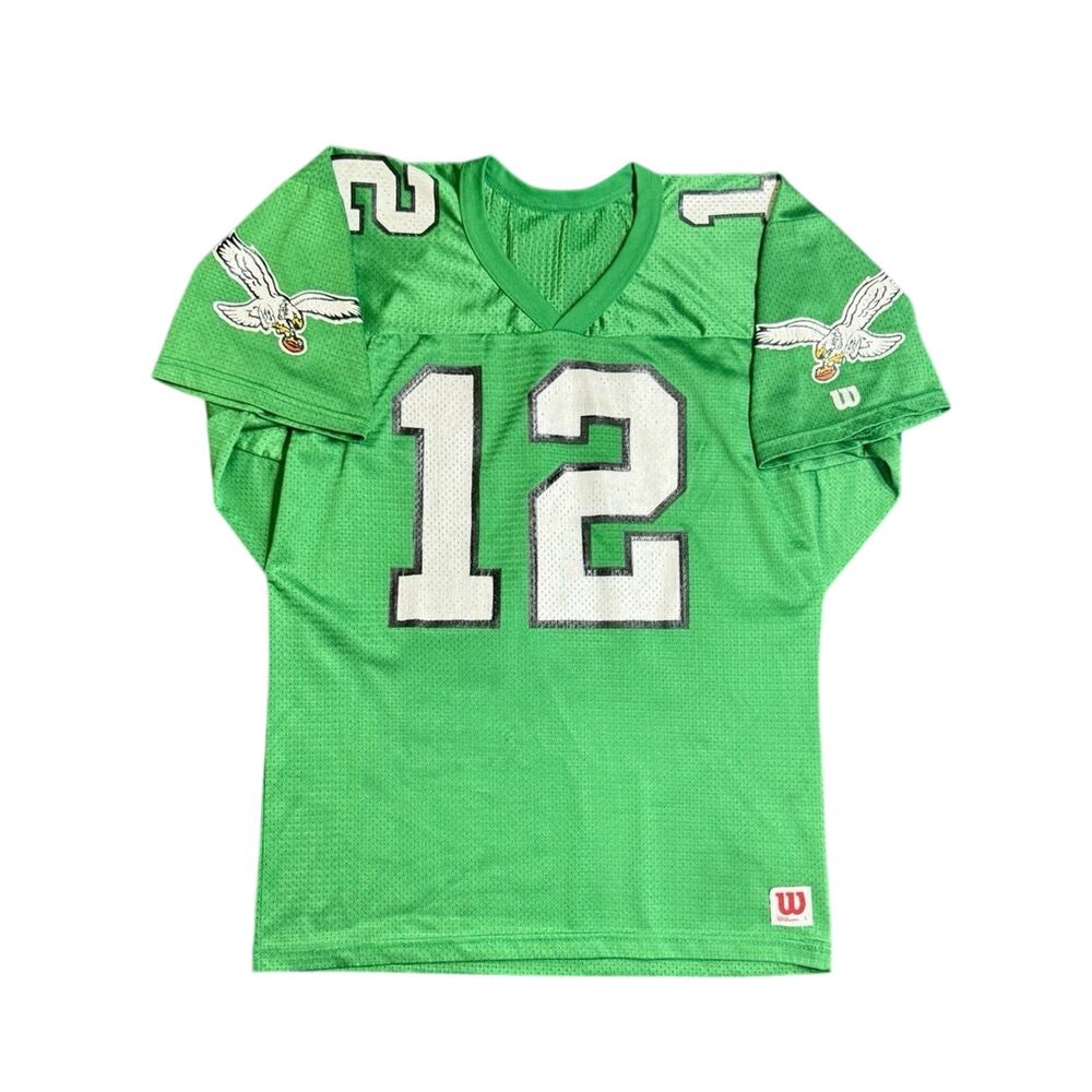 Randall Cunningham Eagles Vintage Throwback Wilson Authentic Jersey LARGE NEW